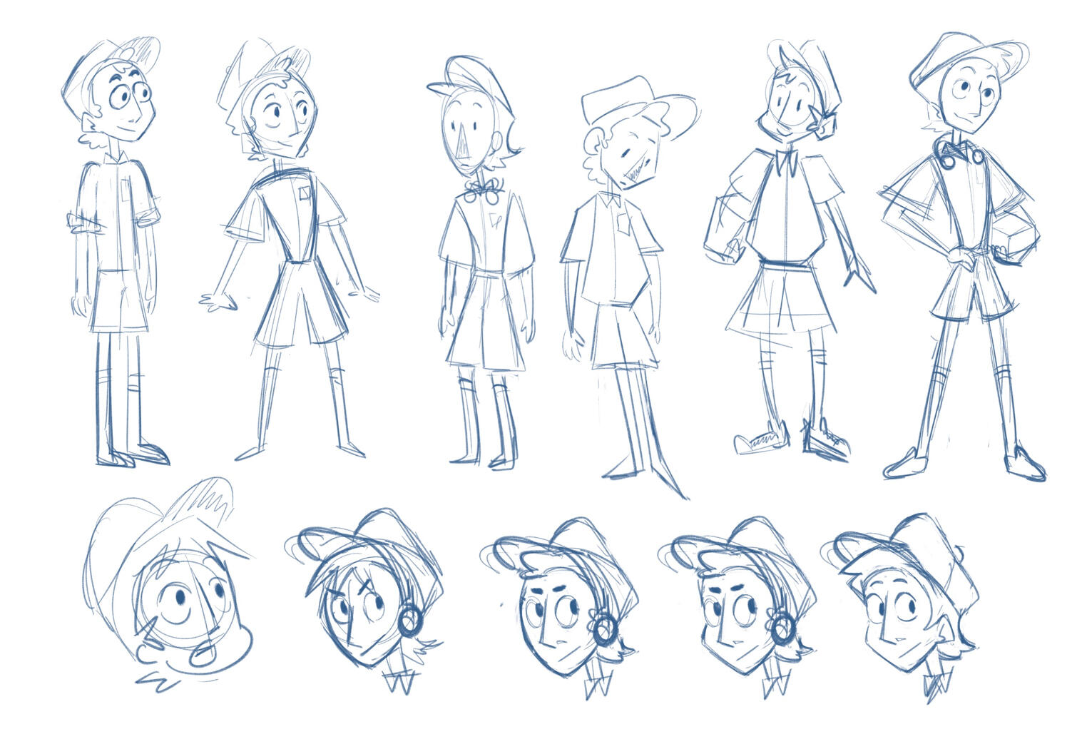 Mailman Exploration Sketches